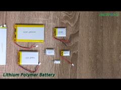 High Capacity Lithium Polymer Battery 3.7V Lightweight Customized