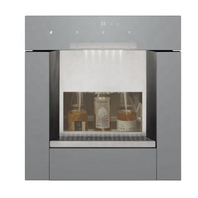 China LED Light Built In Wine Fridge Dispenser With 3 Bottle Fridge Chiller Cooler for sale