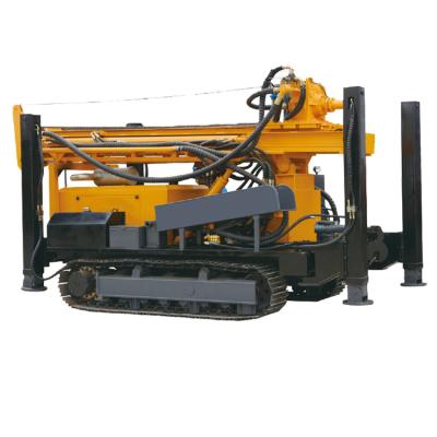 China Construction worksÂ   Good Quality Cheap 300 Meter Water Well Drilling Rig Machine Made In China for sale