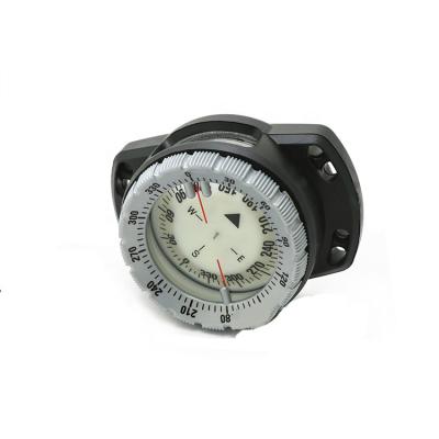 China Precise Hot Military Multifunctional Army Green Plastic Direction Compass with Magnifying Glass for sale