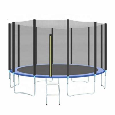 China With Protective Net Manufacturer Child Trampolines For Adults With Enclosures Round 10ft Outdoor Large Trampoline Spring Trampoline With Safety Net for sale