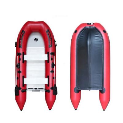 China Speedboat Inflatable Thickened Fishing Boat Swept Floor Rowing Boat For 3 Persons for sale