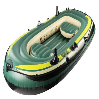 China Hot Selling Speedboat Outdoor Light Weight Inflatable Kayak For 1 People for sale