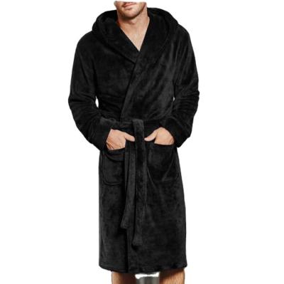 China New Arrival Winter Plus Size Men's Thick Warm Two Pieces Of Flannel Sleepwear Pajamas for sale