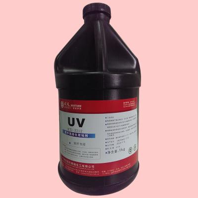 China Intensidad media adhesiva de curado ULTRAVIOLETA de gran viscosidad del solo componente en venta