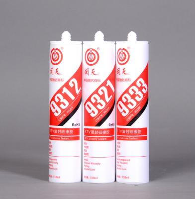 China 9333 het Dichtingsproduct van het hoge Prestatiesrtv Silicone voor het verzegelen en het plakken van LCD decoratieve verlichting en LEIDENE lichten Te koop