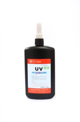 Chine 3520 (HTU-3335) adhésif de traitement UV composant simple, basse viscosité ont modifié l'adhésif d'acrylate à vendre