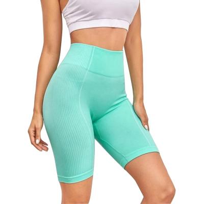 China Breathable Gym Wear Yoga Shorts Women Sexy Yoga Shorts Sports Wear Seamless Short Pants for sale