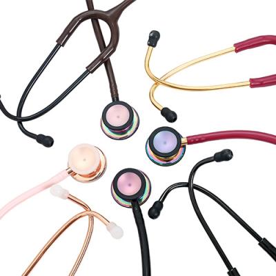 China Easy Pediatric SW-ST48 Stethoscope For Kids Double Head Stainless Steel Stethoscope for sale