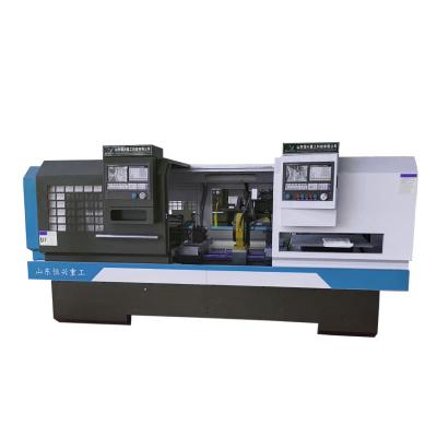 China Factory High Accuracy CNC Lathe China HX-4065-50 Automatic Double Head Lathe for sale