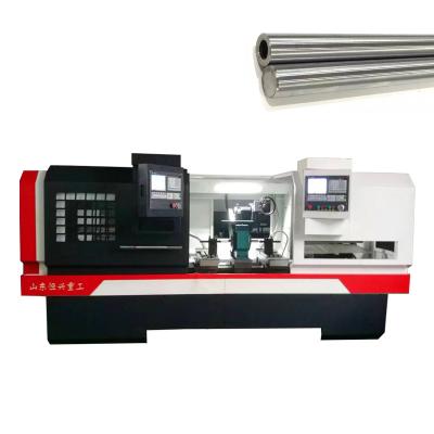 China Factory Double Heads Simultaneous CNC Lathe HX-5080-30 CNC Machine Lathe for sale