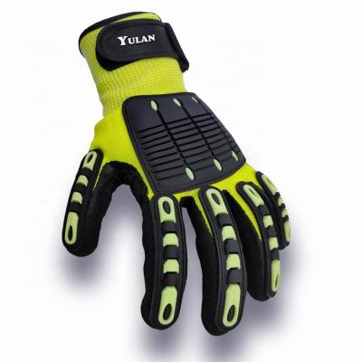 China YULAN M103C Daily Life Anti-impact/Anti-cut/Anti-smash Nitrile Coated Gloves for sale