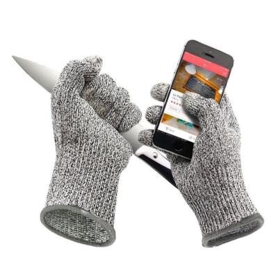 China Daily Life Yulan CR102 Kitchen Use Anti Cut Hand Protection Gloves, Cut Resistance Touch Screen Gloves for sale