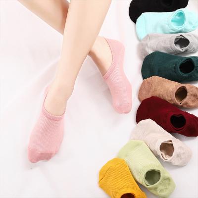 China Custom QUICK DRY Cotton Women's Solid Color Low Cut Invisible Socks No Show Socks for sale