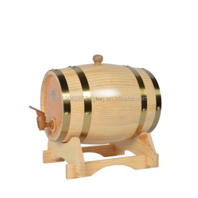 China Beer 1L 1.5L 3L Pin and OAK Hardware Mini Wooden Wine Barrels Wholesale for sale