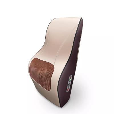 China Electric Infrared Lower Massage Pillow Heat Therapy Neck And Shoulder Kneading Massager for sale