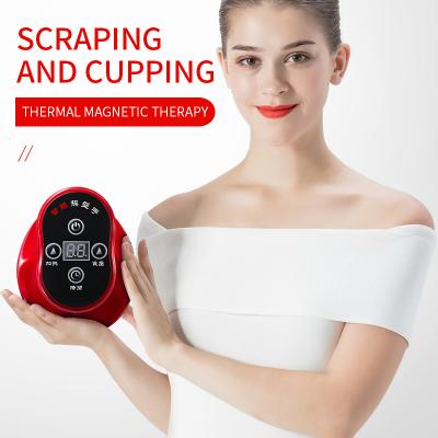 China Multifunctional Scraping Instrument Cupping Portable Electric Body Gua Sha Vacuum Suction Therapy Device Scraping Instrument for sale