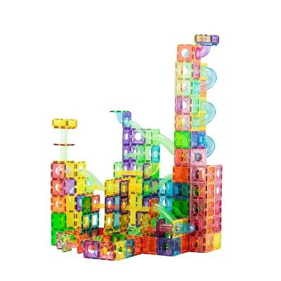 China 2020 New Style Racing Marble Building Block Toys Set Children's Racing Marble Toys for sale