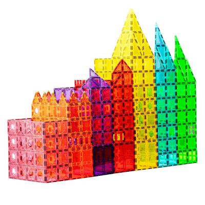 China 2021 Eco-Friendly New Product Educational Ideas Toy Magnet Toys Magnet Building Tiles Blocks Educational Toys Children for sale