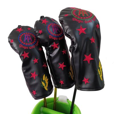 China Hot Sale Golf Blade Putter Headcover Customized Driver Logo Headcover 1 Golf Wood Headcover Golf 3 5 For Golf Club for sale