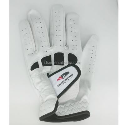 China Soft feel comfortable hot sale high quality cabretta golf glove colored golf gloves for sale