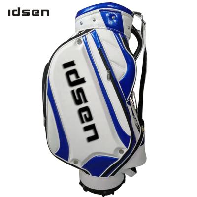 China Multifunctional high quality custom brand stand golf bag 3D printing custom leather bag for men for sale