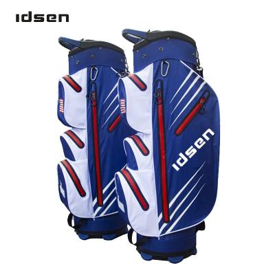 China Outdoor Golf Activity Factory Price And Full Waterproof Golf Bags Waterproof 14 Divider Golf Cart Bag for sale