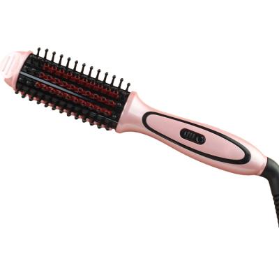 China Newest Comfortable Professional Electric 3 in 1 Patented Hair Drying and Hot Air Straightening Hair Brush for sale