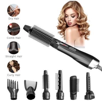 China Hotel Customized Multifunctional Ceramic Straight Comb LED Heating Straight Hair Brush Ionic Comb Wholesale Customized for sale