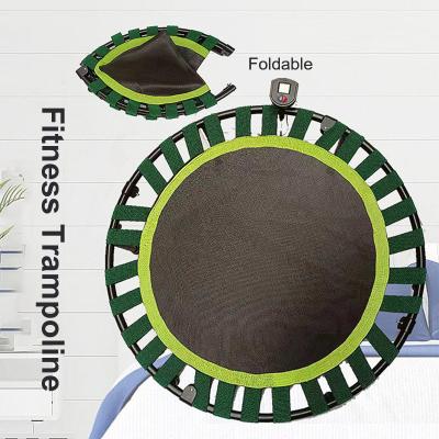 China Without Protective Folding Oxford Net Customizable Pad Mini Indoor Fitness Trampoline Manufacturers For Adults for sale