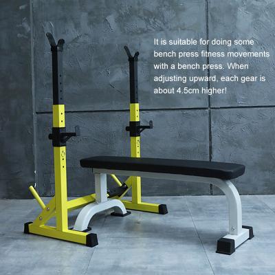 China Adjustable Strength Indoor Home Training Gym Squat Rack For Weight Lifting for sale