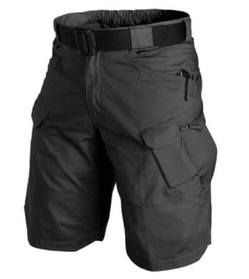 China Anti-wrinkle Military Tactical Shorts Outdoor Cargo Shorts Summer Training Camouflage Quarter Pants for sale