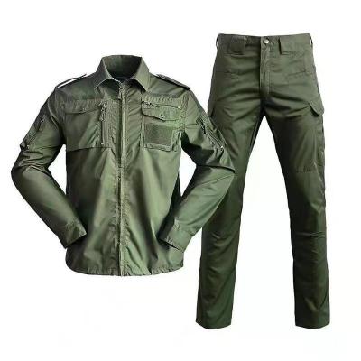 China New Camouflage Anti-Static Outdoor Thin Breathable American Shirt Set Men's Outdoor Expansion CS Human Army Uniforms Camouflage Long Sleeve Suit for sale