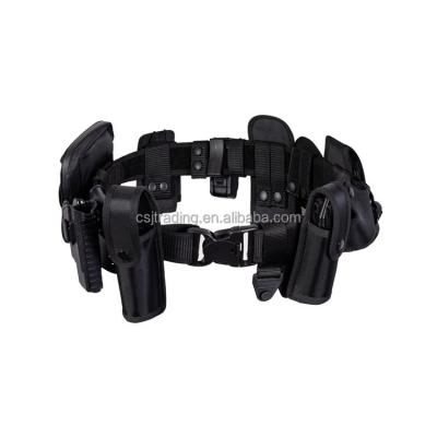 China Police Tactical Multifunctional Nylon Duty Belt Duty Belt with Holsters and Holsters for sale