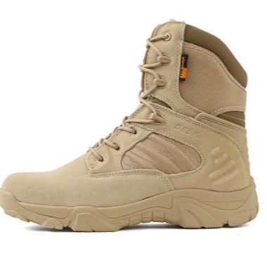 China High Quality Men's Army Outdoor Boots Military Tactical Waterproof for sale