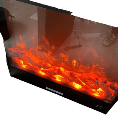 China Good Quality Modern Flame Tv Stand Up Led Electric Fireplaces Wall Mounted for sale