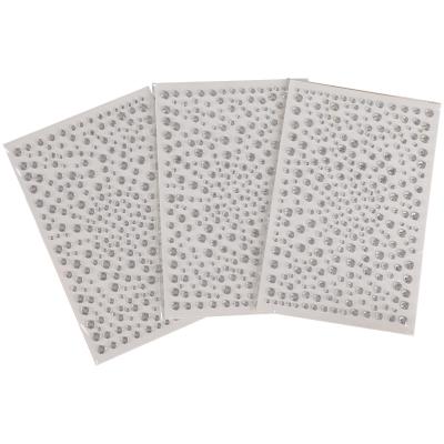 China Electroplate hot sale 3.4.5.6 mm transparent instant rhinestone sticker self-adhesive set from Amazon, suitable for face makeup, nails, etc. for sale