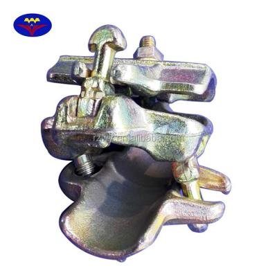 China Industrial Construction Tube And Scaffolding Fittings Tubular Italy / Italian Type Drop Forged Fixed Double Clamp for sale