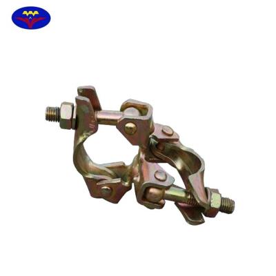 China Traditional BS UK Standard Tubular Steel Pressed Fixed Coupler Industrial Construction Tube And Scaffolding Fittings Double Coupler for sale