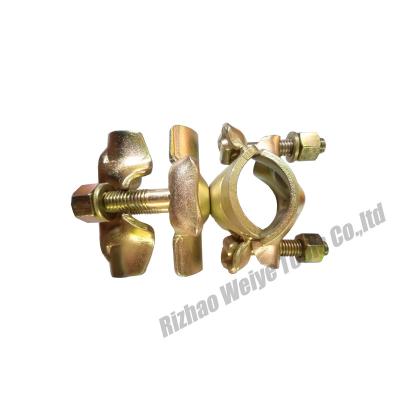 China Italian Scaffolding Pivot Clamp Coupler Construction Types for sale