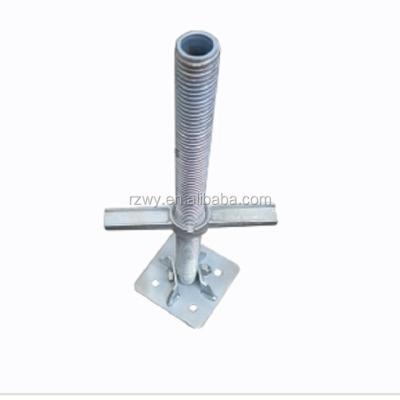 China C20 Screw Scaffold Screw Jack With Swivel Base Plate for sale