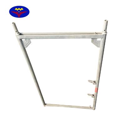 China European Standard Contemporary German Type Modular Scaffolding / Layher Blitz Metal Facade Frame Scaffolding for sale