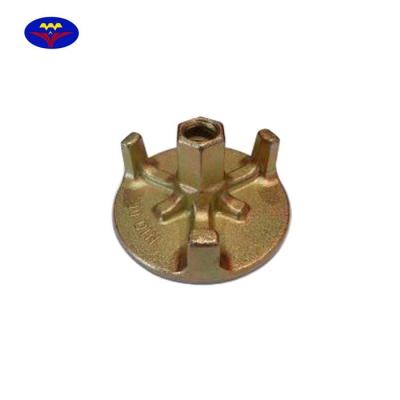 China Doka / Meva Concrete Construction Shuttering / Formwork Drop Forged Three Wing Flanged Riveted Nut for sale