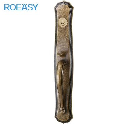 China ROEASY Hardware AB Anti-thief Handle Brass Door Lock For Home Villa GD-GL6388-AB for sale