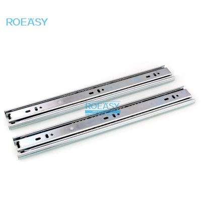 China High Quality Furniture ROEASY 60grams 45mm Ball Bearing Full-Extension Drawer Slide for sale