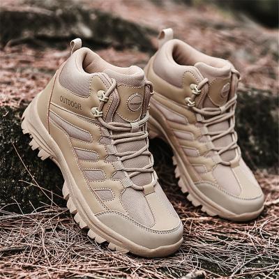 China Thermal Mens Boots Large Size Outdoor Boots Tooling High Top Shoes Hike Shoes for sale