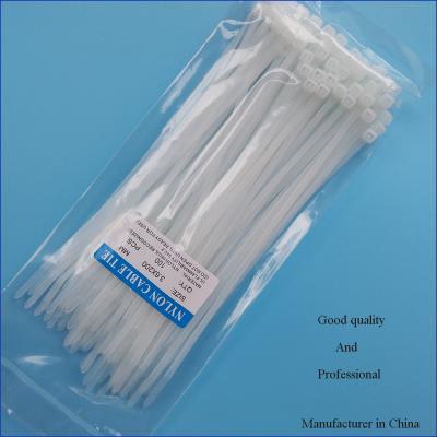 China Good Quality Nylon Cable Tie Zip Ties Nylon Cable Ties All Sizes Manufacturer for sale