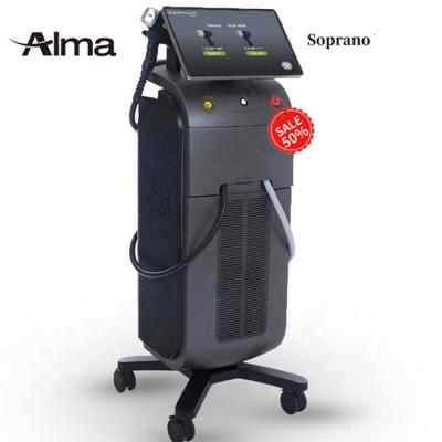 China Pigment Removal 1600W Laser 1 Handle Permanent Diode Hair Removal Laser Speed ​​755nm 808nm 1064nm Hair Salon Device Soprano Ice Platinum Alma for sale