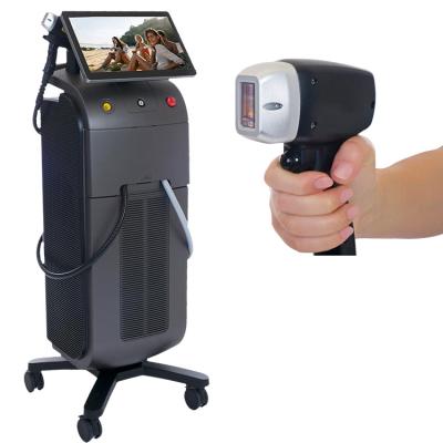 China Pigment Removal 2022 1064 Titanium Soprano Ice New Beauty Instrument Triple Diode Laser Hair Removal 755 808 for sale