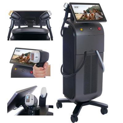 China Triple Wavelengths Diode Laser Hair Removal 808nm Beauty Machine Three Dye Removal CE Clinic Medical Aesthetic 3 Wavelengths for sale